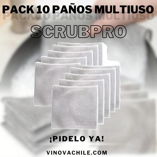 PAÑOS DE ALAMBRE MULTIUSOS -  ScrubPro™